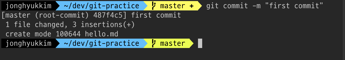 git commit